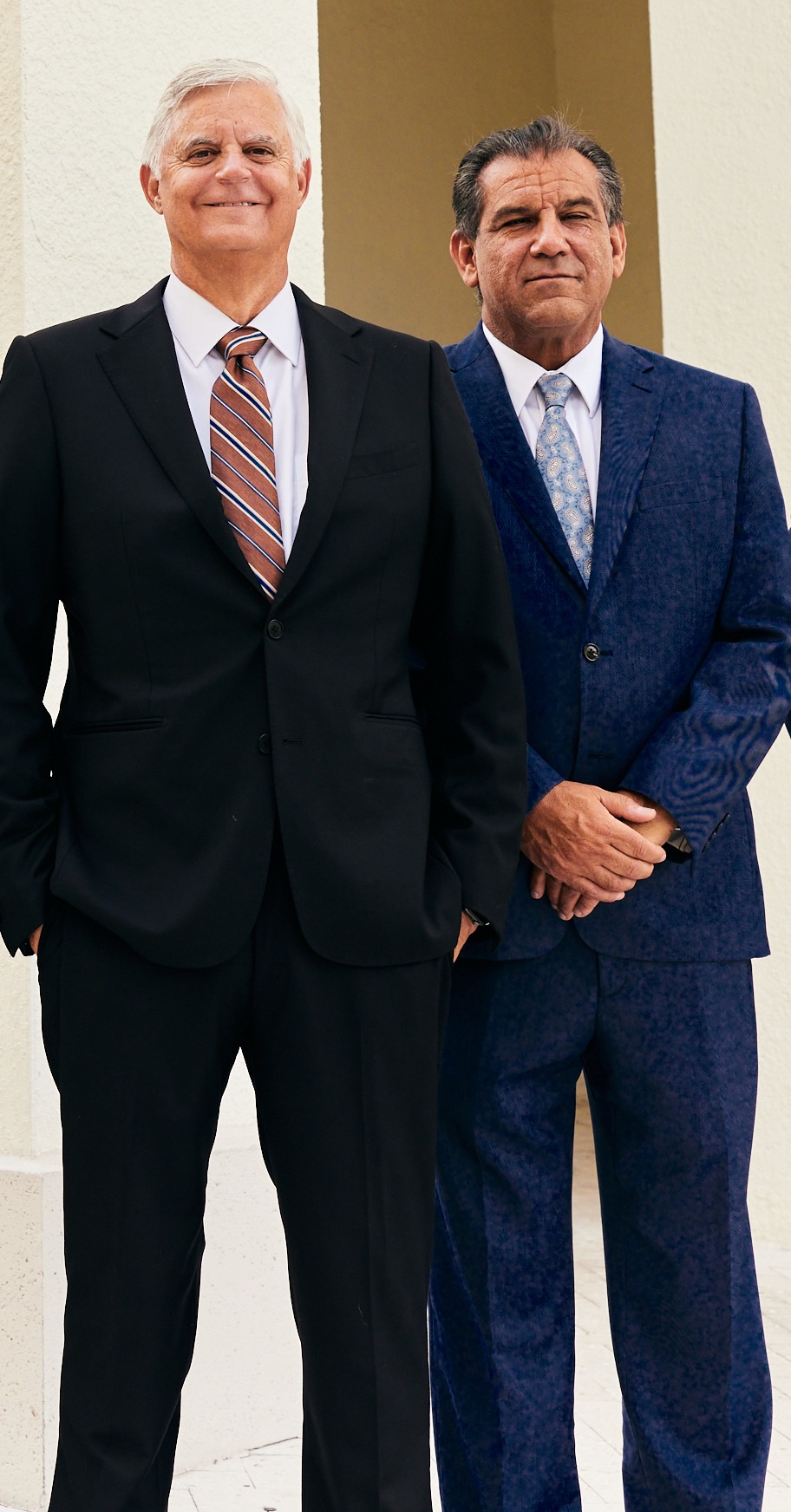 Alex Alvarez, Board Certified Trial Lawyer, and Herb Borroto, M.D., J.D. — NEC lawsuit team at The Alvarez Law Firm